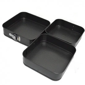 Set 3 forme patrate pentru tort