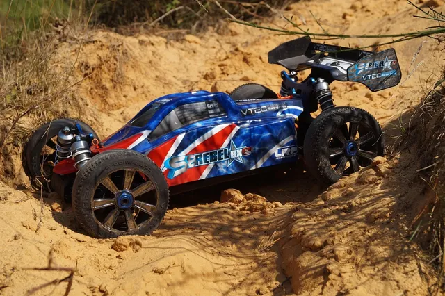 Masina cu acumulator si telecomanda, RC, 2 motoare, 12V
